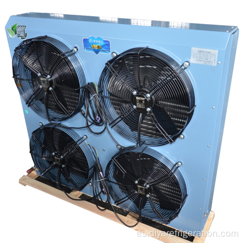4 motores de ventilador Intercambiador de calor Condensador enfriado por aire
